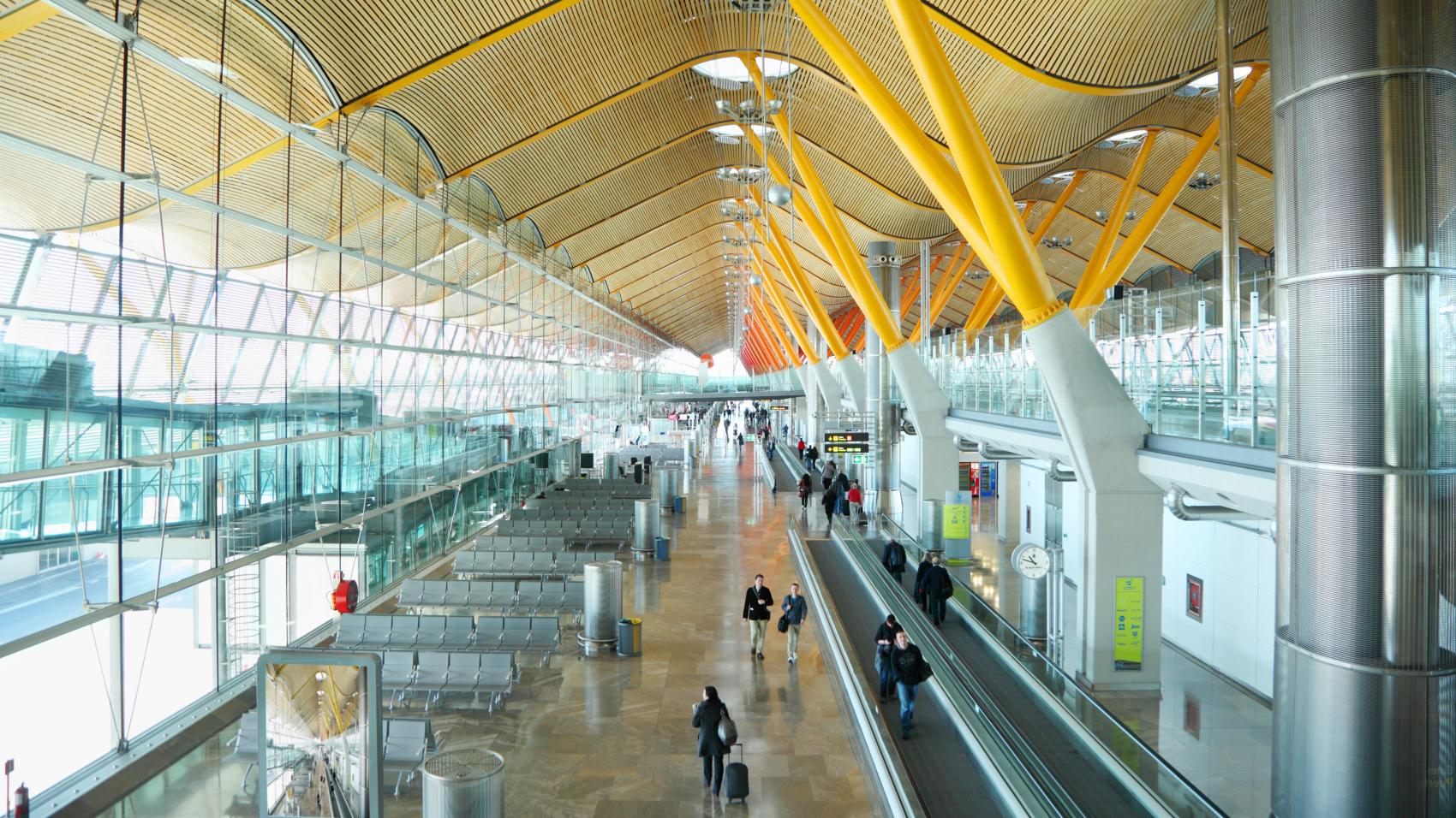 aeropuerto de Barajas en Madrid