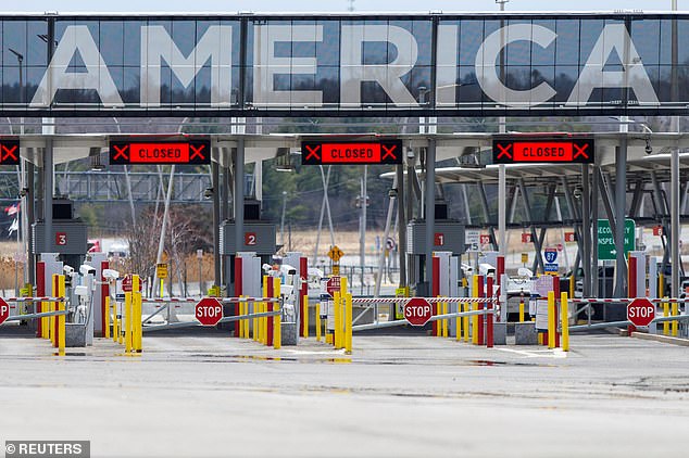frontera EE.UU. Canadá cerrada