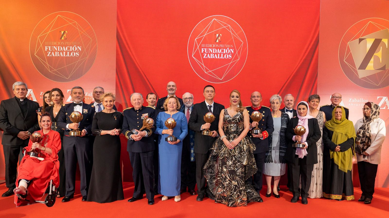 Miembros del Patronato, jurado y ganadores