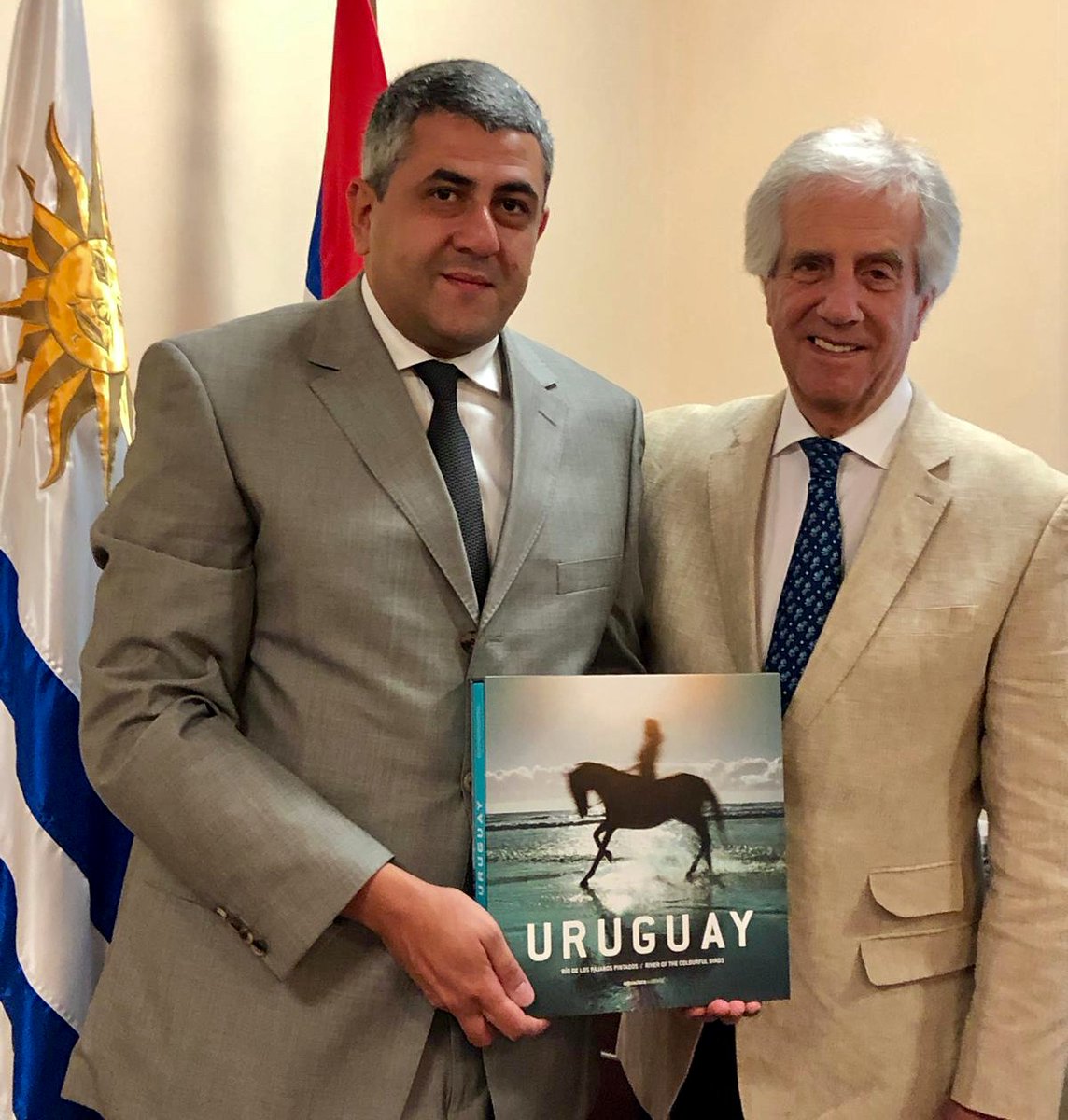  Zurab Pololikashvili - Tabaré Vázquez