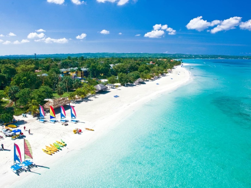 Seven Miles en Negril, Jamaica