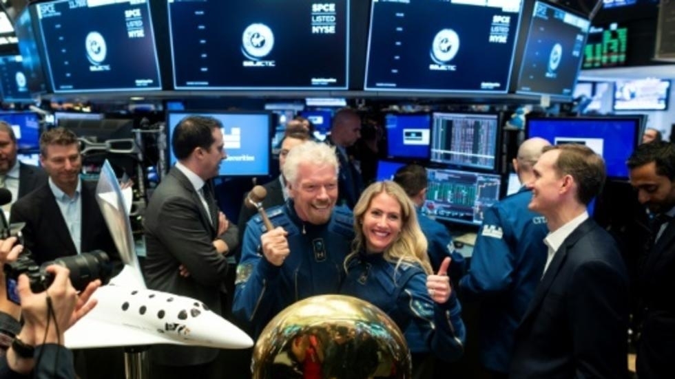 Virgin Galactic da sus primeros pasos en Wall Street 