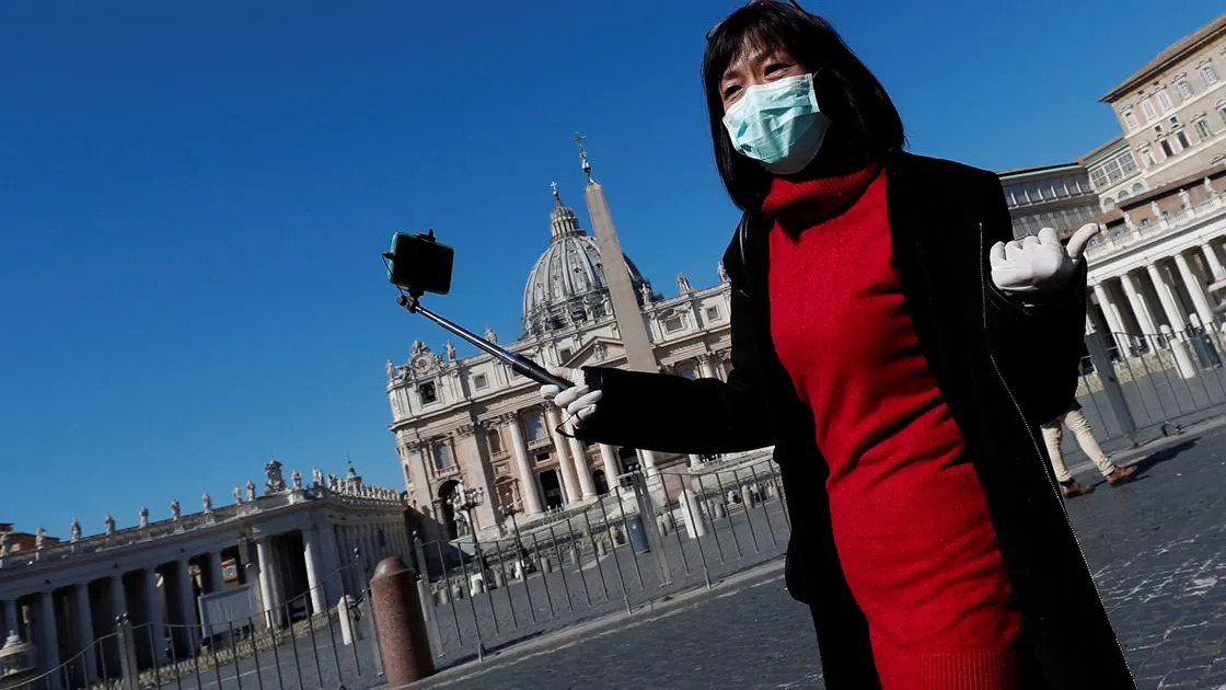 turista en Roma