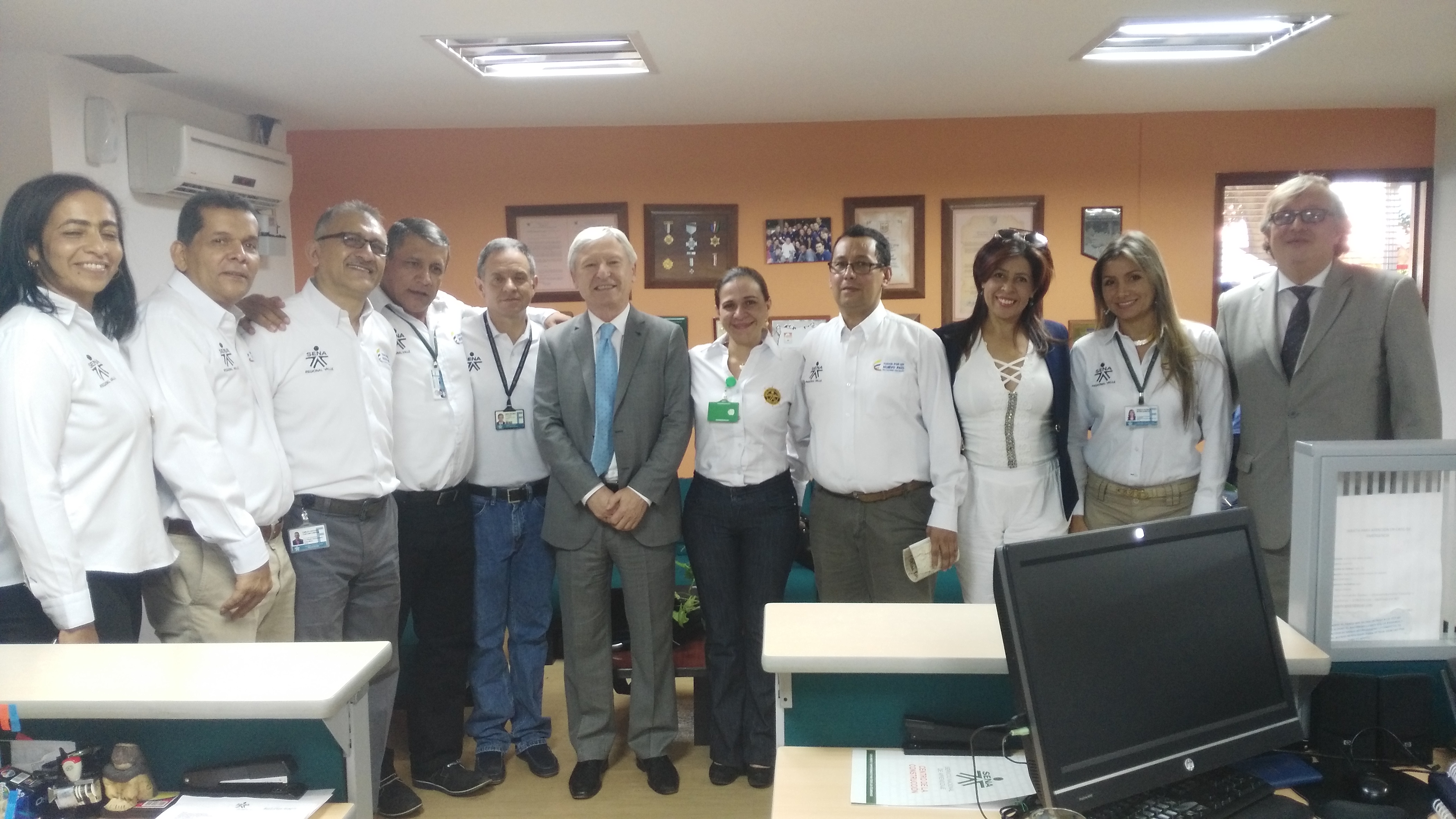 Expourense firma un convenio con Servicio Nacional de Aprendizaje de Colombia