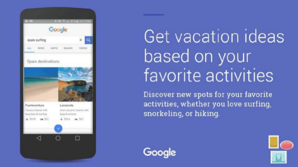 Destinos en Google, nueva herramienta para móviles