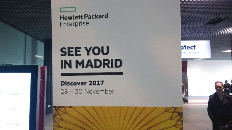 En IFEMA profesionales de las tecnologías para HPE DISCOVER