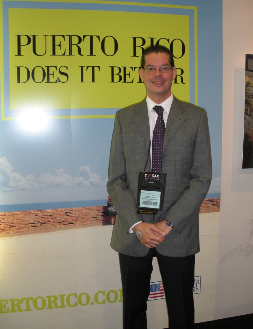 Jorge Palou, director de la Oficina de Turismo de Puerto Rico para Latinoamérica y el Caribe