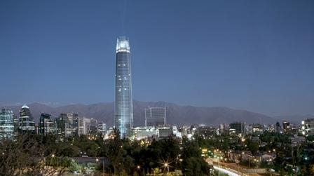 Mirador Sky Costanera en Santiago de Chile, el más alto de Sudamérica 